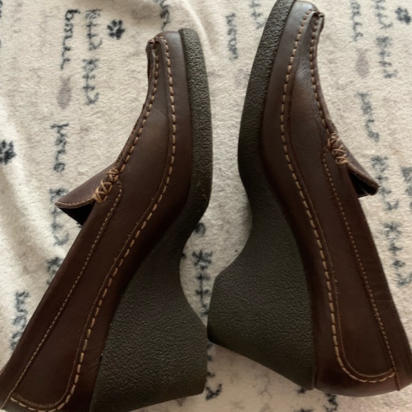 Aerosoles brown woman’s wedges size 8 - Picture 4 of 10